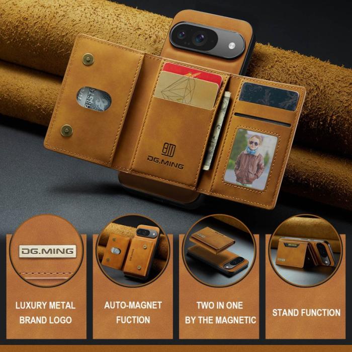 DG.MING - DG.MING M2 Series Google Pixel 9 Pro Skal - Brun