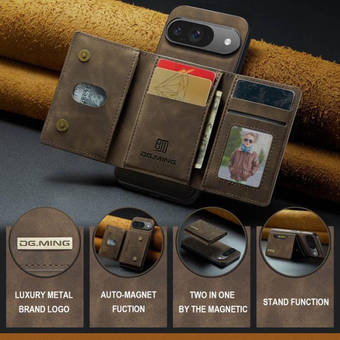 DG.MING - DG.MING M2 Series Google Pixel 9 Pro Skal Kaffe