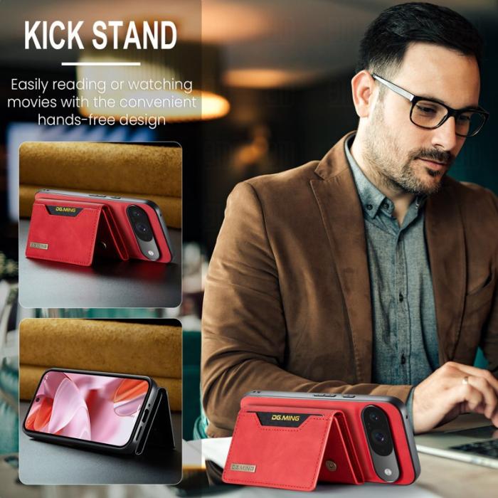 DG.MING - DG.MING M2 Series Google Pixel 9 Pro Skal Röd