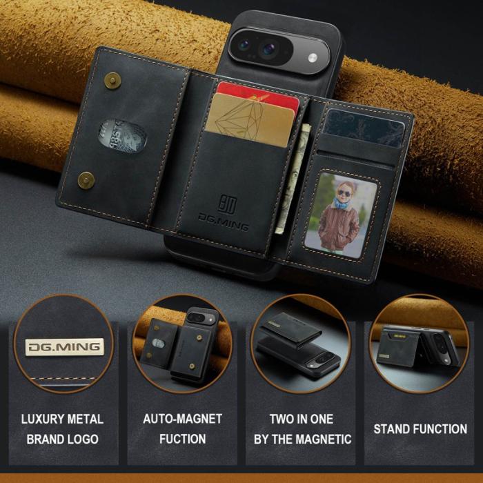 DG.MING - DG.MING M2 Series Google Pixel 9 Pro Skal - Svart