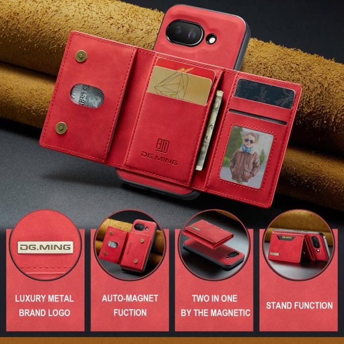 DG.MING - DG.MING M2 Series Google Pixel 9a Skal Röd