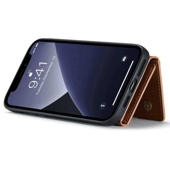 DG.MING - DG.MING M2 Series iPhone 14 Pro Skal med Ställ - Brun