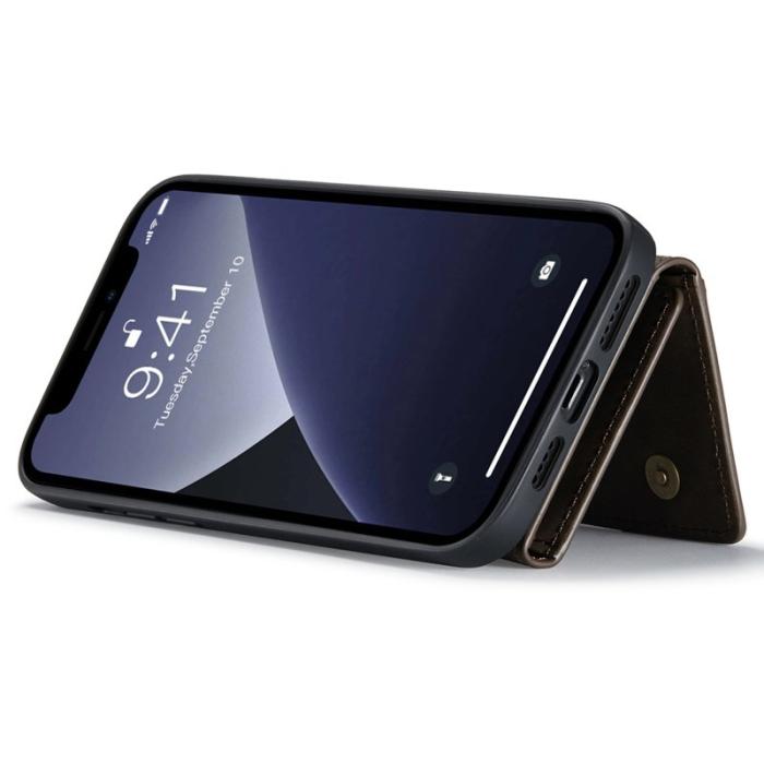 DG.MING - DG.MING M2 Series iPhone 14 Pro Skal med Ställ - Kaffe