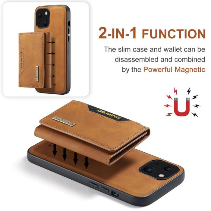 DG.MING - DG.MING M2 Series iPhone 14 Skal Shockproof Brown