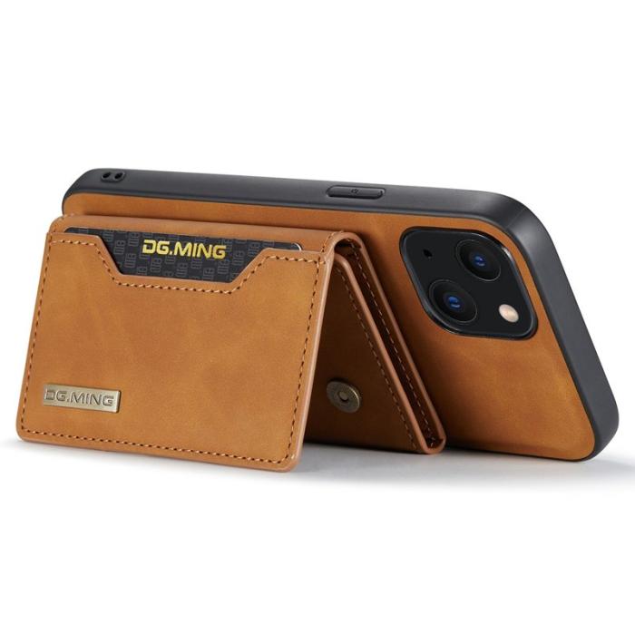 DG.MING - DG.MING M2 Series iPhone 15 Magnetiskt Fodral - Brun