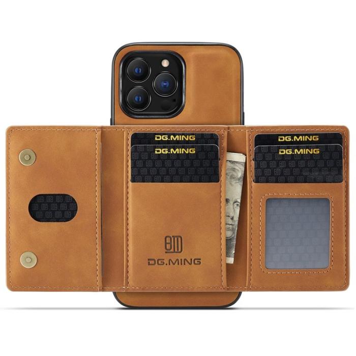 DG.MING - DG.MING M2 Series iPhone 15 Pro Max Skal Magnetisk Brun
