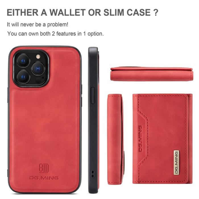 DG.MING - DG.MING M2 Series iPhone 15 Pro Max Skal Shockproof Röd