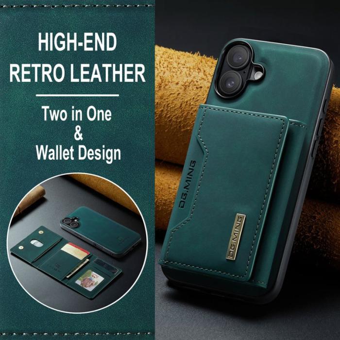 DG.MING - DG.MING M2 Series iPhone 16 Plus Skal Grön