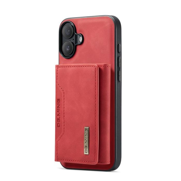 DG.MING - DG.MING M2 Series iPhone 17 Skal PU + PC + TPU Fodral Röd