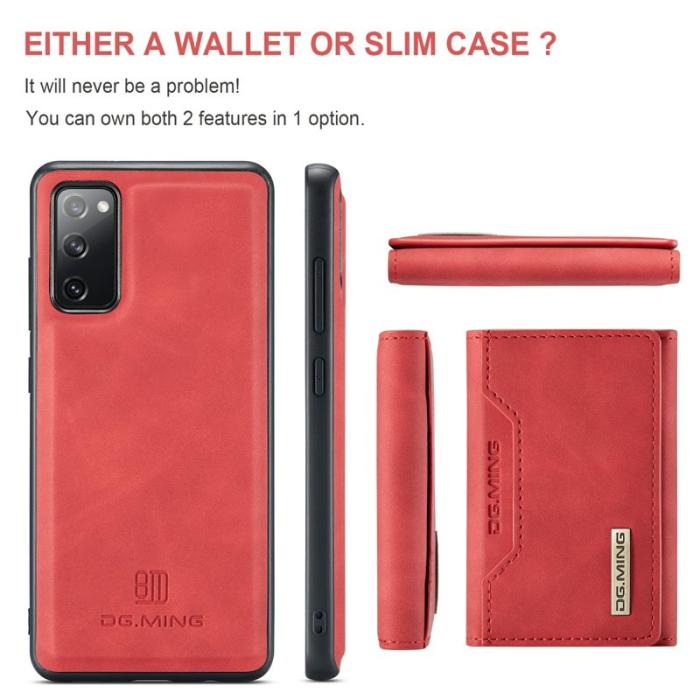 DG.MING - DG.MING M2 Series Magnetisk Avtagbar Skal med Ställ - Röd