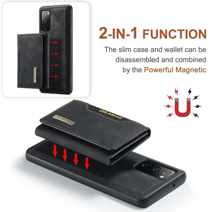 DG.MING - DG.MING M2 Series Magnetisk Avtagbar Skal med Ställ - Svart