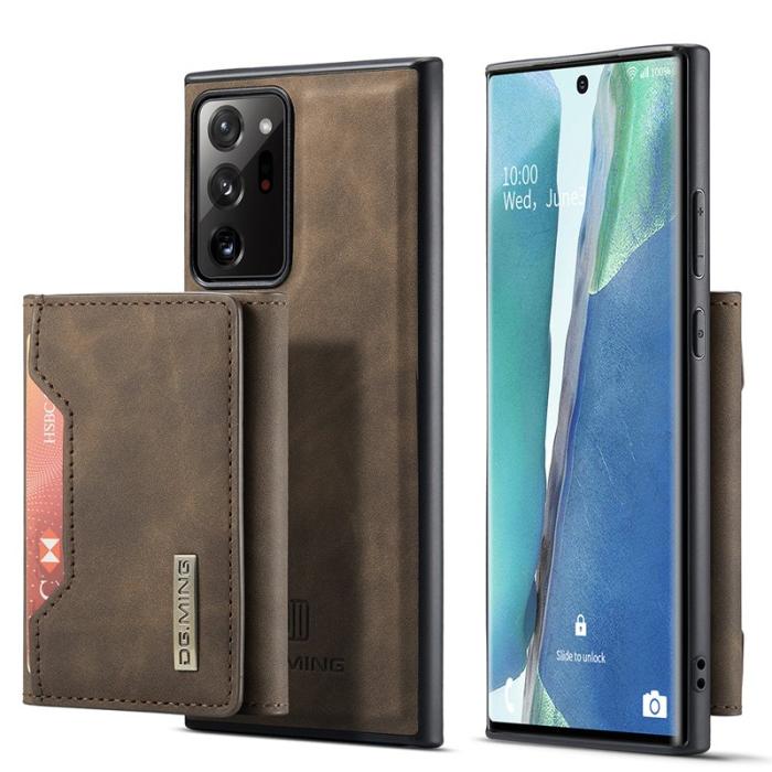 DG.MING - DG.MING M2 Series Magnetisk Tri-fold Plånboksfodral - Kaffe