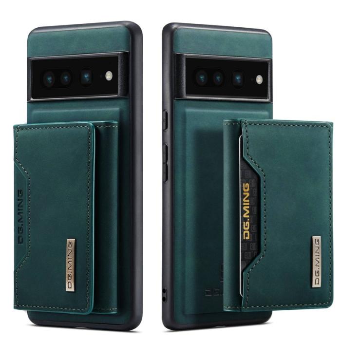 DG.MING - DG.MING M2 Series Magnetiskt Plånboksfodral Google Pixel 7 Pro Grön