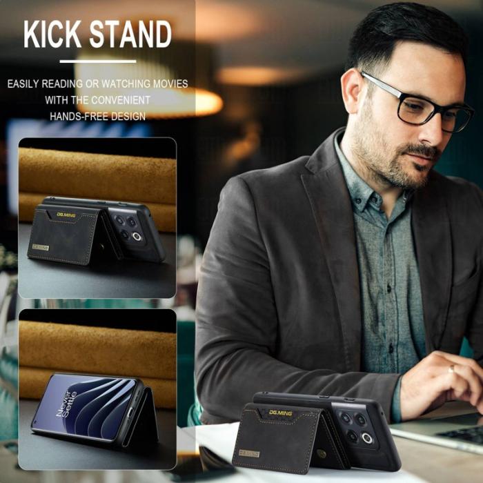 DG.MING - DG.MING M2 Series OnePlus 10 Pro 5G Fodral 2-i-1 Svart