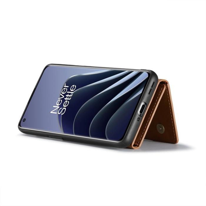 DG.MING - DG.MING M2 Series OnePlus 10 Pro 5G Skal 2-i-1 Brun