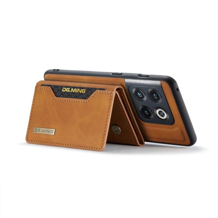 DG.MING - DG.MING M2 Series OnePlus 10 Pro 5G Skal 2-i-1 Brun
