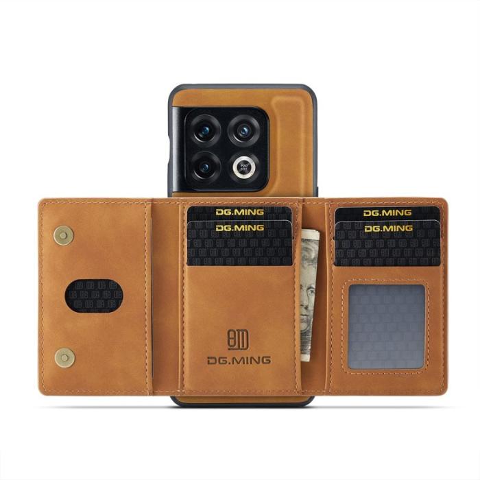 DG.MING - DG.MING M2 Series OnePlus 10 Pro 5G Skal 2-i-1 Brun
