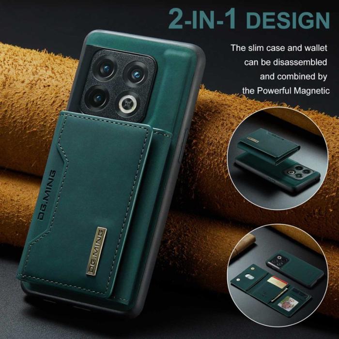 DG.MING - DG.MING M2 Series OnePlus 10 Pro 5G Skal 2-i-1 Grön