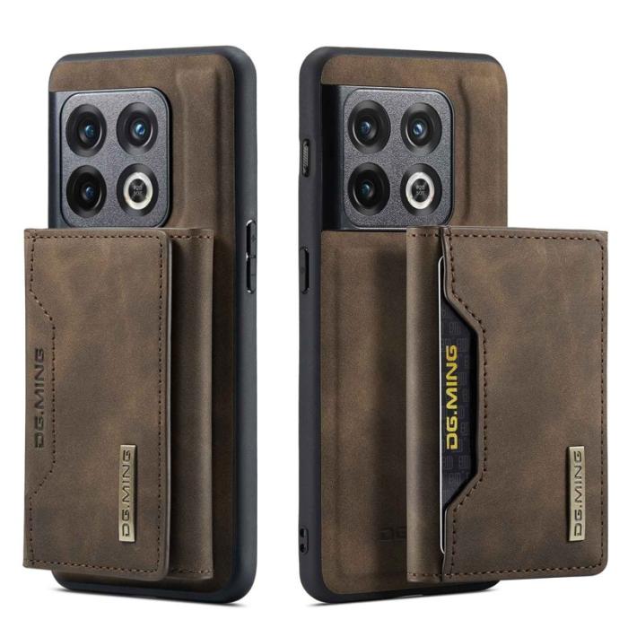 DG.MING - DG.MING M2 Series OnePlus 10 Pro 5G Skal 2-i-1 Kaffe