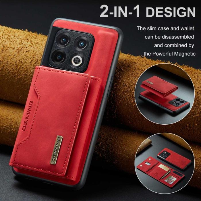 DG.MING - DG.MING M2 Series OnePlus 10 Pro 5G Skal 2-i-1 Röd