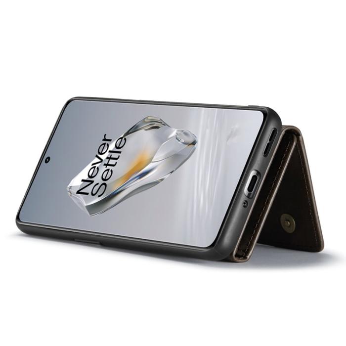 DG.MING - DG.MING M2 Series OnePlus 12 5G Kickstand Skal - Coffee