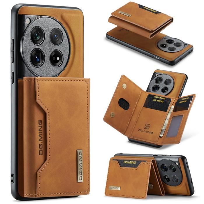 DG.MING - DG.MING M2 Series OnePlus 12 5G Skal med Ställ - Brun
