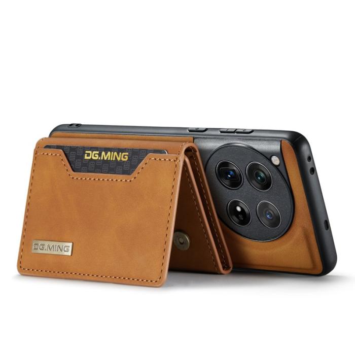DG.MING - DG.MING M2 Series OnePlus 12 5G Skal med Ställ - Brun