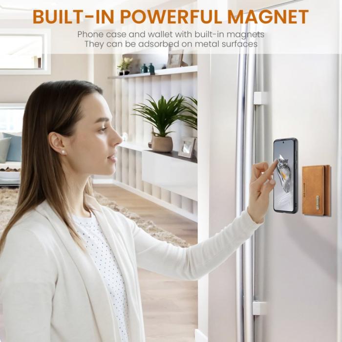 DG.MING - DG.MING M2 Series OnePlus 12 5G Skal med Ställ - Brun