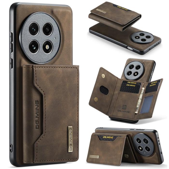 DG.MING - DG.MING M2 Series OnePlus 13 Skal PU + PC + TPU - Kaffe