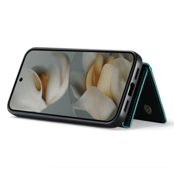 DG.MING - DG.MING M2 Series Pixel 10 Fodral PU + PC + TPU - Grön