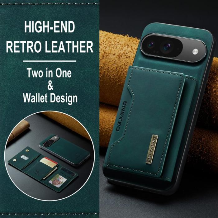 DG.MING - DG.MING M2 Series Pixel 10 Fodral PU + PC + TPU - Grön