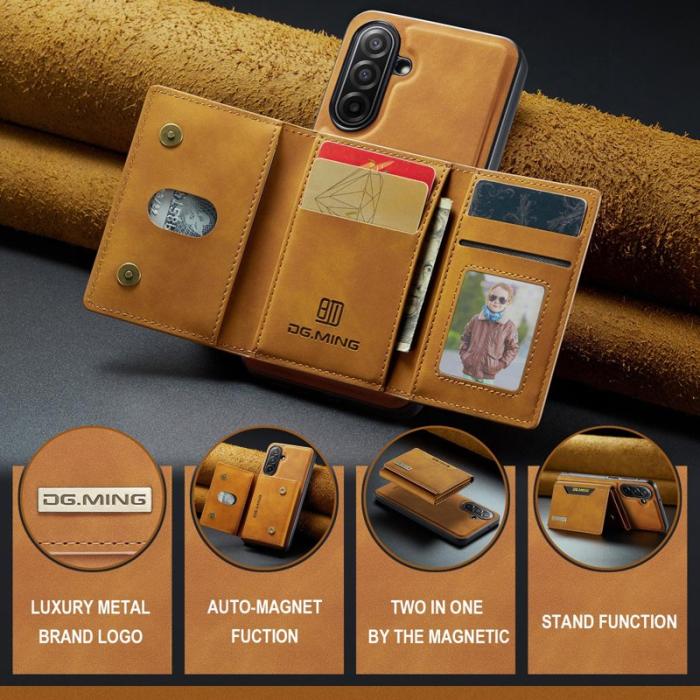 DG.MING - DG.MING M2 Series Samsung Galaxy A17 5G Skal Brun