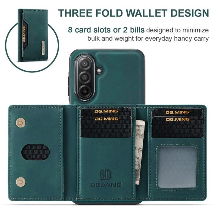 DG.MING - DG.MING M2 Series Samsung Galaxy A17 5G Skal Grön