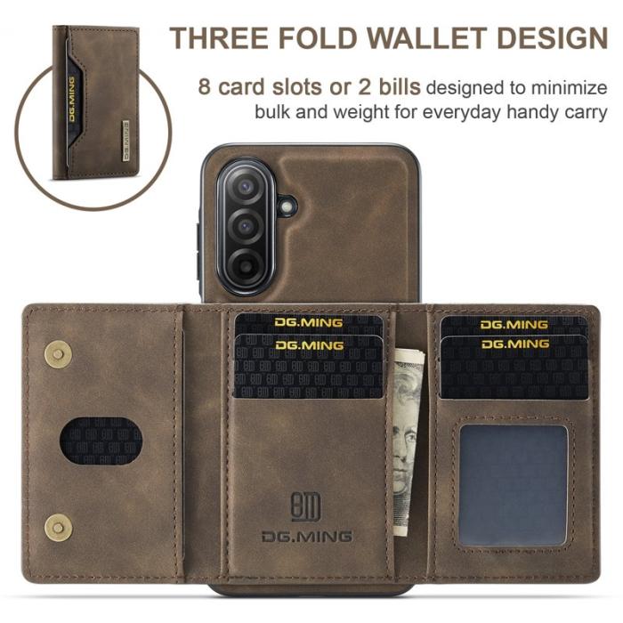 DG.MING - DG.MING M2 Series Samsung Galaxy A17 5G Skal Kaffe