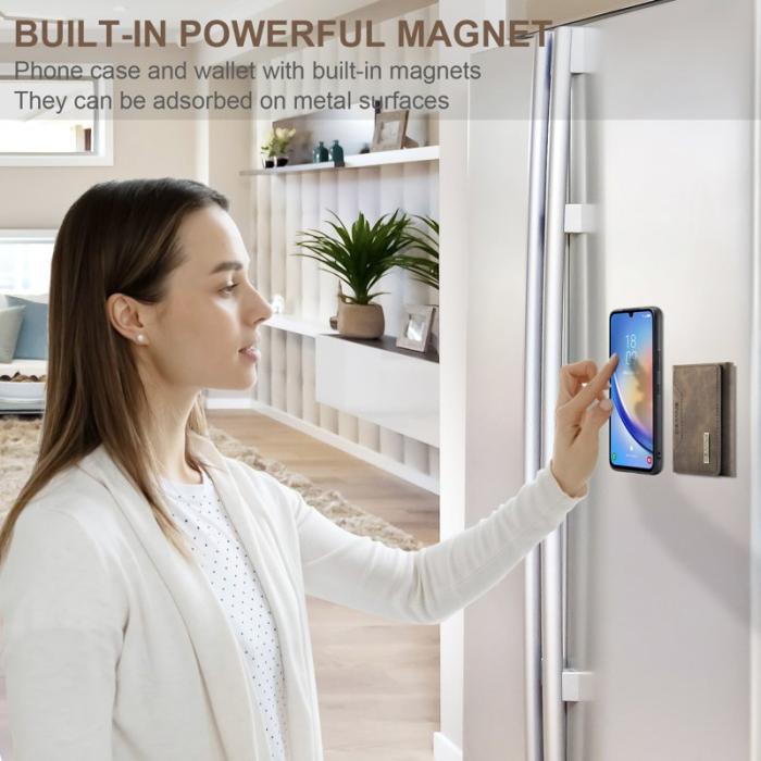 DG.MING - DG.MING M2 Series Samsung Galaxy A34 5G Fodral Kaffe