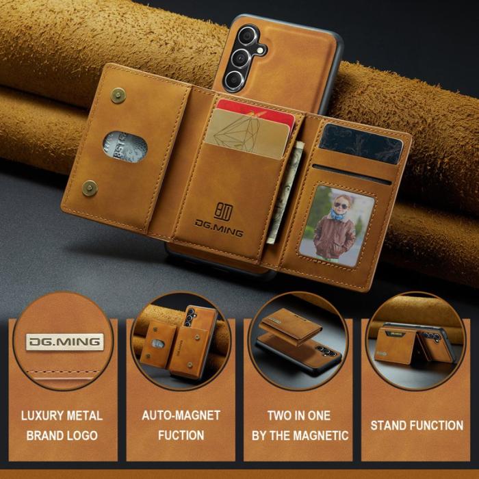 DG.MING - DG.MING M2 Series Samsung Galaxy A35 5G Skal Brun