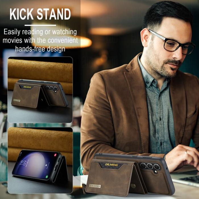DG.MING - DG.MING M2 Series Samsung Galaxy A55 5G Fodral Kaffe