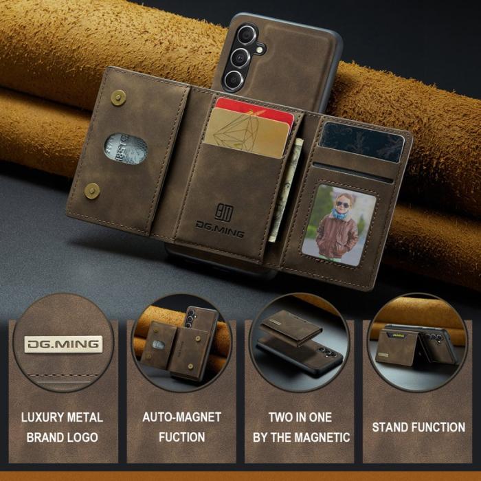 DG.MING - DG.MING M2 Series Samsung Galaxy S24 FE Skal Kaffe