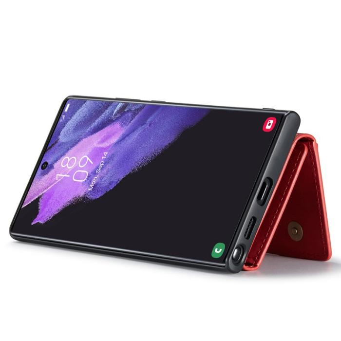 DG.MING - DG.MING M2 Series Samsung Galaxy S24 Ultra Fodral Kickstand Röd