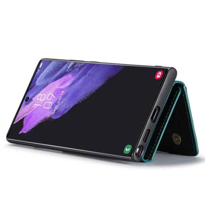 DG.MING - DG.MING M2 Series Samsung Galaxy S24 Ultra Skal Kickstand Grön