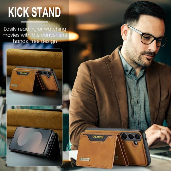 DG.MING - DG.MING M2 Series Samsung Galaxy S25 FE Skal Brun