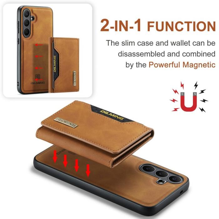 DG.MING - DG.MING M2 Series Samsung Galaxy S25 FE Skal Brun