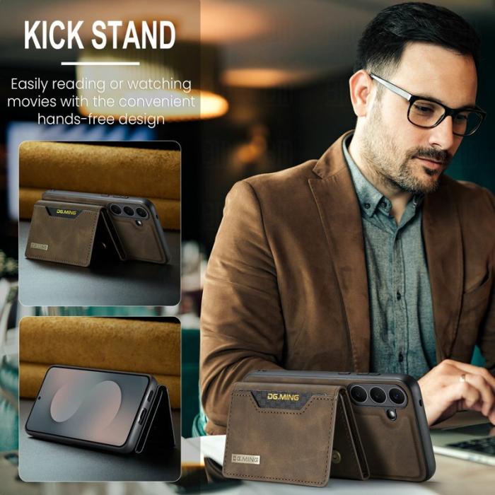 DG.MING - DG.MING M2 Series Samsung Galaxy S25 FE Skal Kaffe