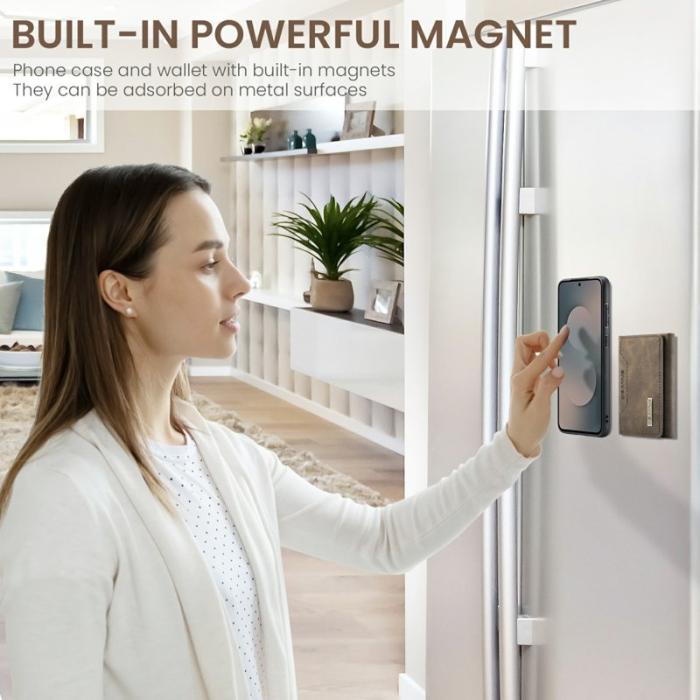 DG.MING - DG.MING M2 Series Samsung Galaxy S25 FE Skal Kaffe