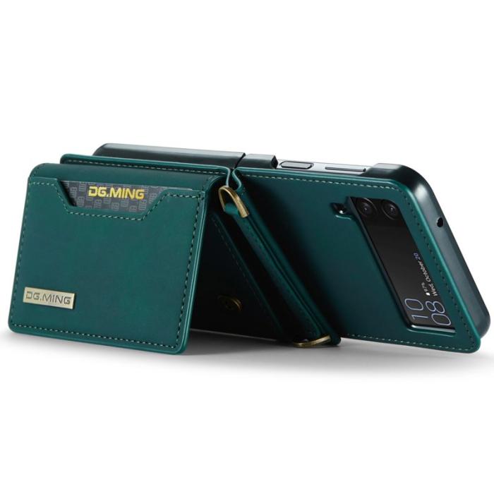 DG.MING - DG.MING M2 Series Samsung Galaxy Z Flip3 5G Fodral Grön