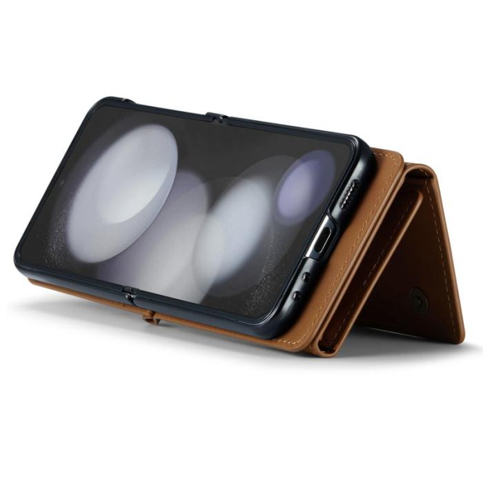 DG.MING - DG.MING M2 Series Samsung Galaxy Z Flip5 Fodral Magnetisk Brun