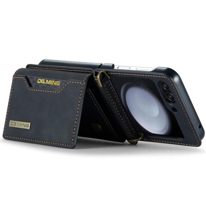 DG.MING - DG.MING M2 Series Samsung Galaxy Z Flip5 Skal Magnetisk Svart
