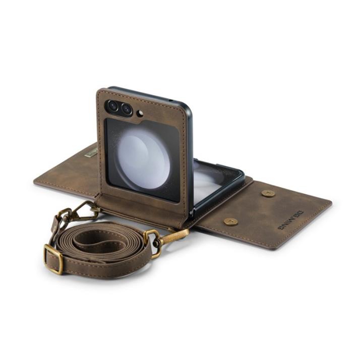 DG.MING - DG.MING M2 Series Samsung Galaxy Z Flip7 FE 5G Skal - Coffee