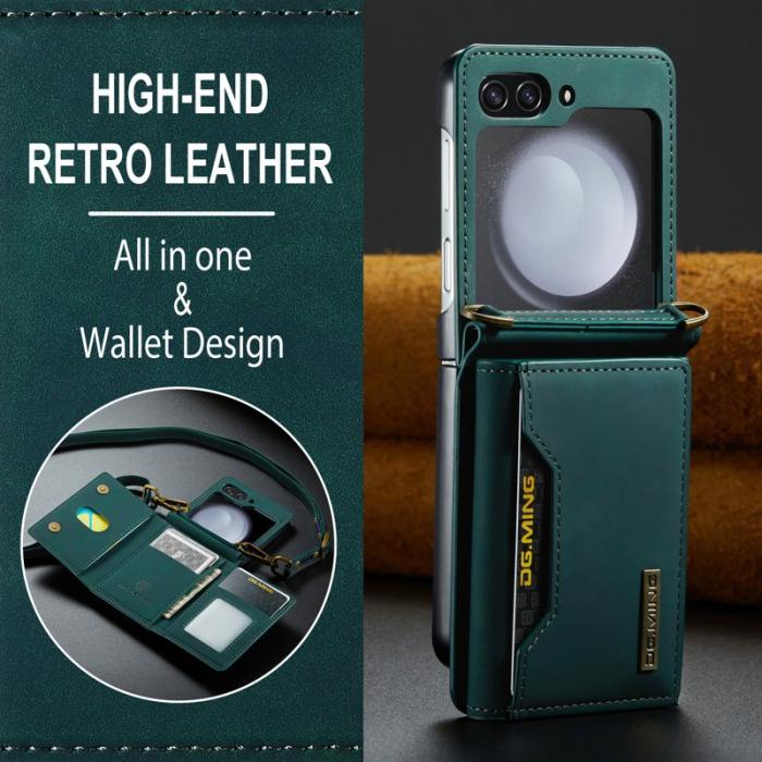 DG.MING - DG.MING M2 Series Samsung Galaxy Z Flip7 FE Fodral - Grön