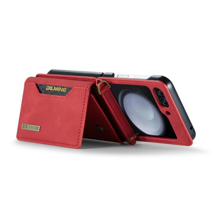 DG.MING - DG.MING M2 Series Samsung Galaxy Z Flip7 FE Fodral Röd